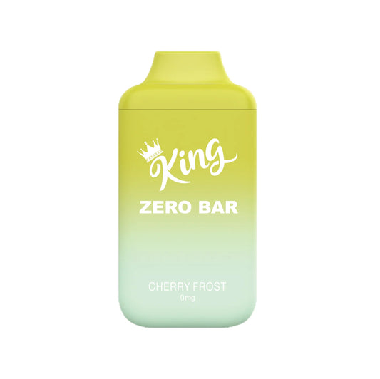 King (Zero Bar) Cherry Frost 0mg/ml Disposable (Provincial)