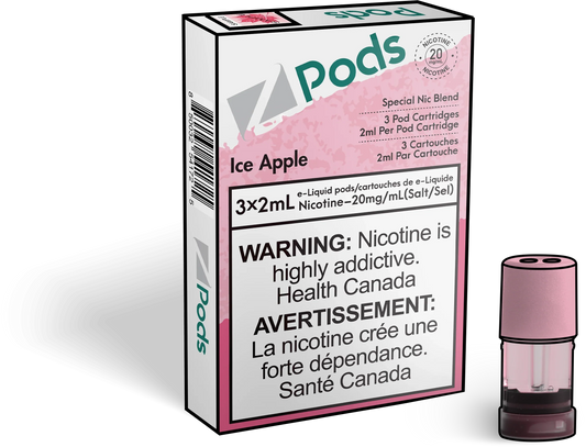 Zpods Ice Apple 20mg/mL (Provincial)