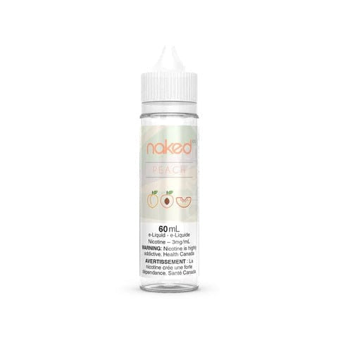 Naked 100 e-liquid Peach 12mg/mL 60mL