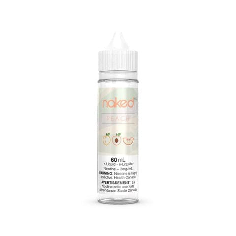 Naked 100 e-liquid Peach 12mg/mL-60mL