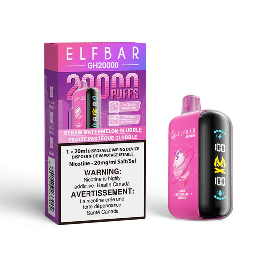 Elf Bar GH20K Straw Watermelon Glubble  20mg/ml disposable (Provincial)