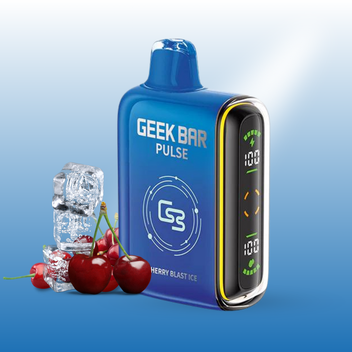 Geek bar Pulse 9000 Cherry Blast Ice 20mg/mL disposable