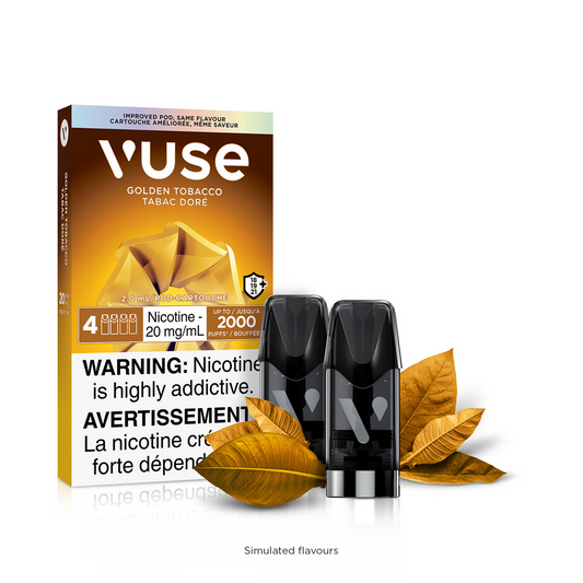 Vuse epod Golden Tobacco 20mg/ml x2 (Provincial)