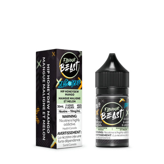 Flavour beast e-liquid Hip honeydew mango iced 10mg/mL-30mL