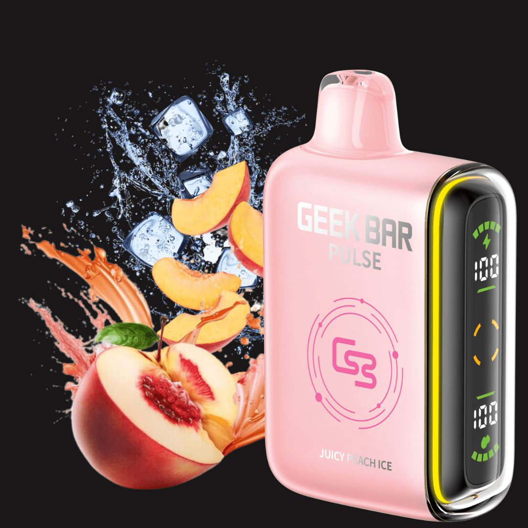 Geek bar Pulse 9000 Juicy Peach Ice 20mg/mL disposable