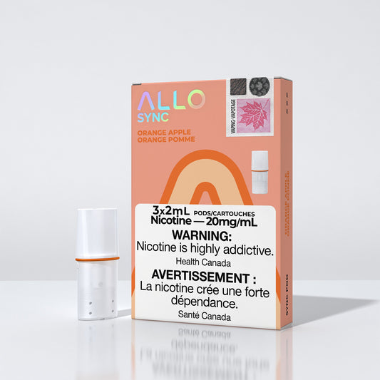 Allo sync pods Orange Apple 20mg/mL