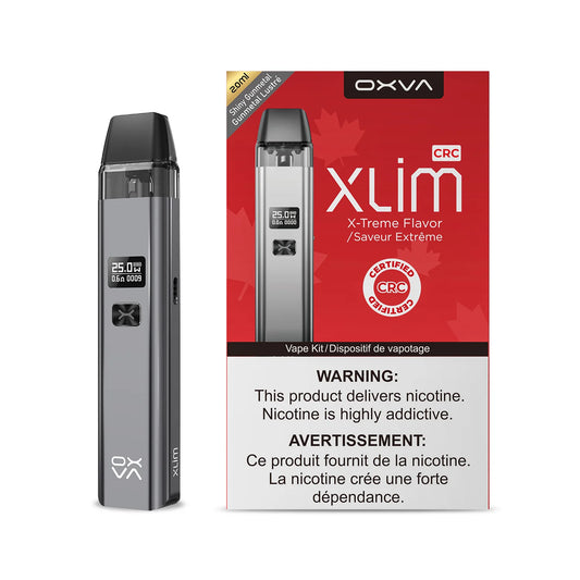 OXVA XLIM POD KIT device - Shiny Gunmetal