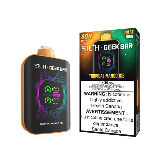Stlth X Geek Bar 80k Tropical Mango Ice 20mg/30mL disposable (Provincial)
