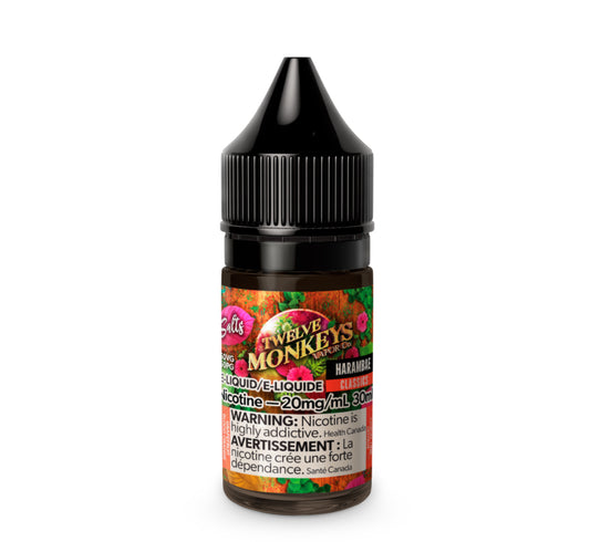 Twelve monkeys e-liquid Harambae 10mg/mL-30mL