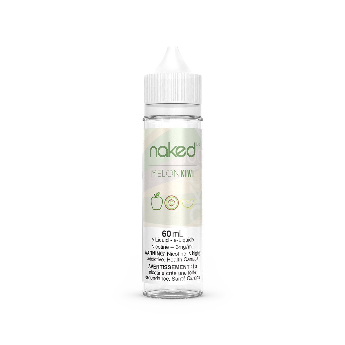 Naked 100 e-liquid Melon Kiwi 3mg/mL-60mL