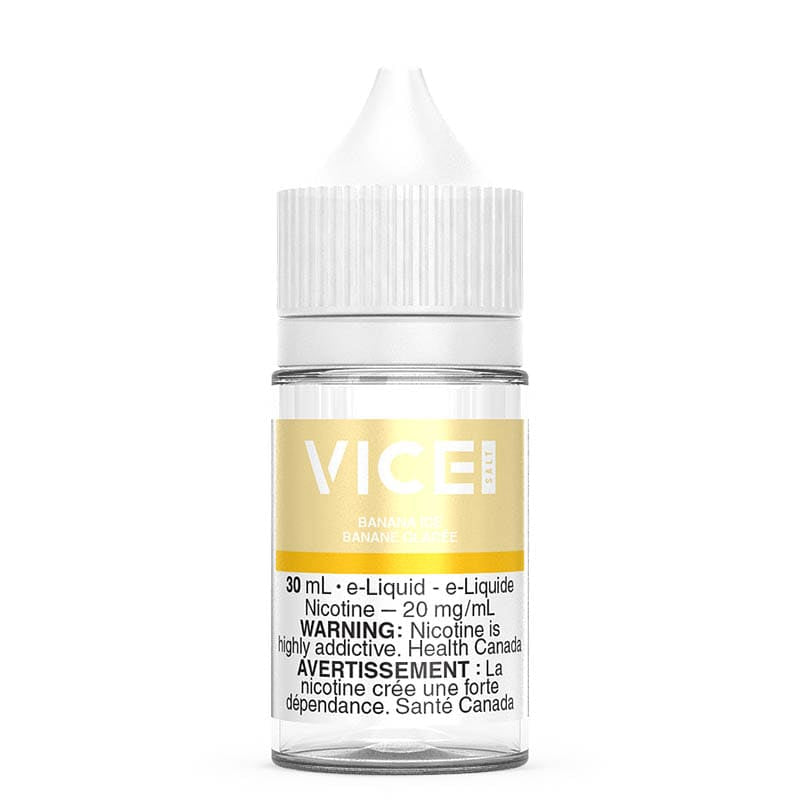 Vice salt e-liquid Banana Ice 20mg/mL-30mL (Provincial)