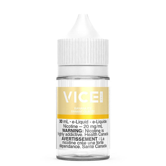 Vice salt e-liquid Banana Ice 20mg/mL-30mL (Provincial)