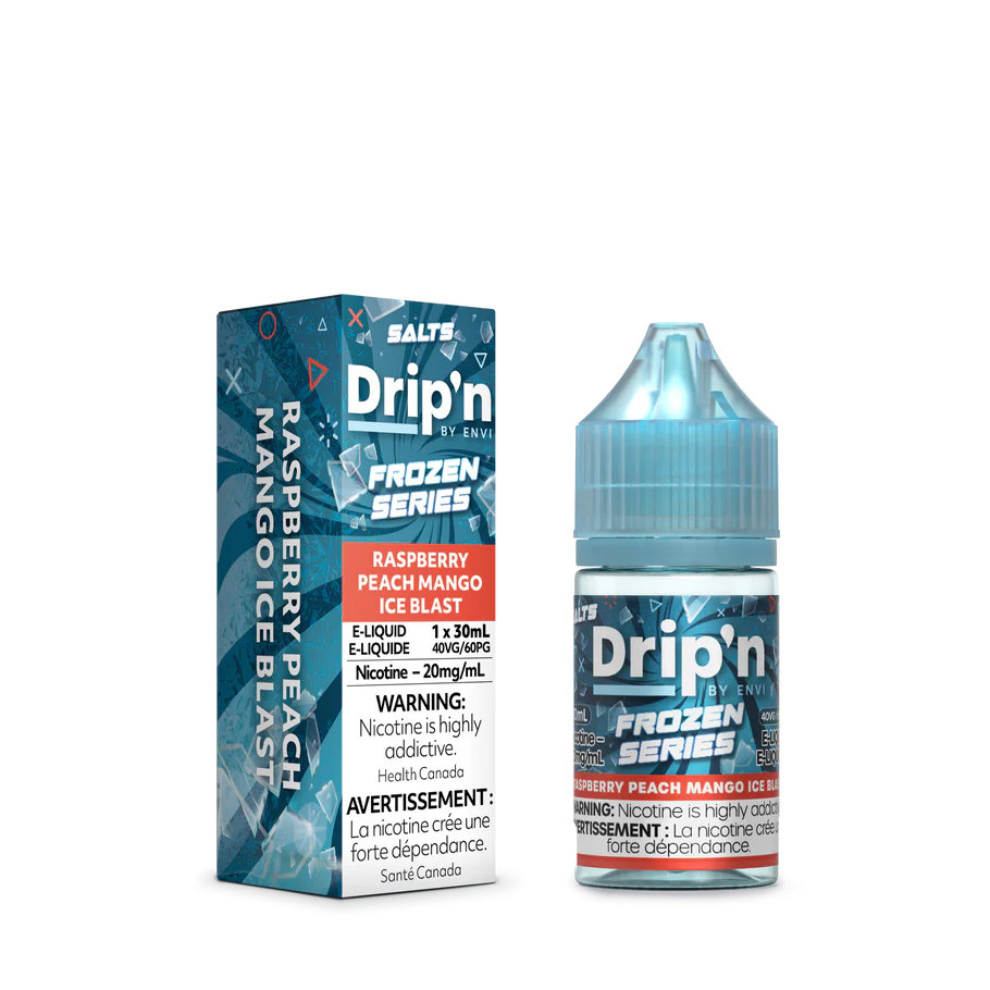 Drip’n Frozen Series e-liquid Raspberry Peach Mango Ice 20mg/mL-30mL (Provincial)