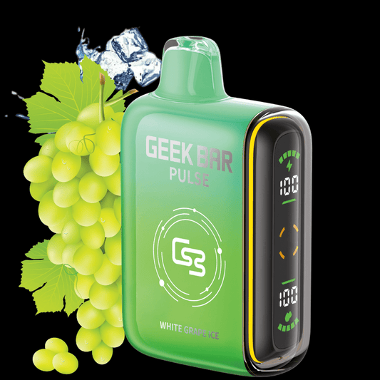 Geek bar Pulse 9000 White Grape Ice 20mg/mL disposable