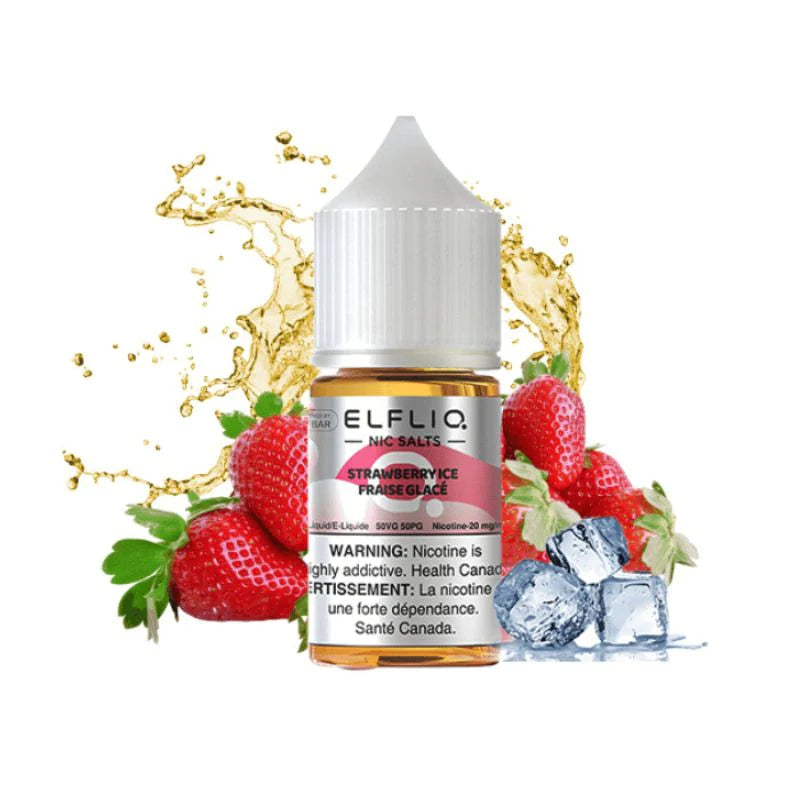 Elf Bar e-liquid Strawberry Ice 20mg/mL-30mL (Provincial)