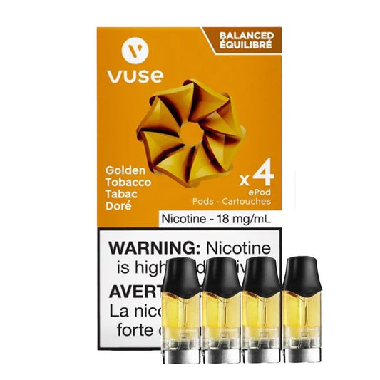 Vuse epod Golden Tobacco 20mg/ml x4(Provincial)