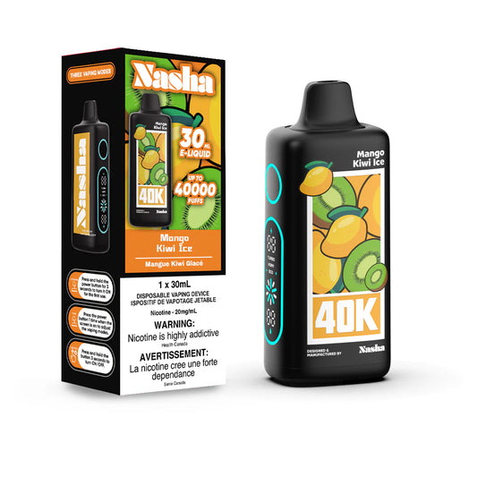 Nasha 40K Mango Kiwi Ice disposable  (Provincial)