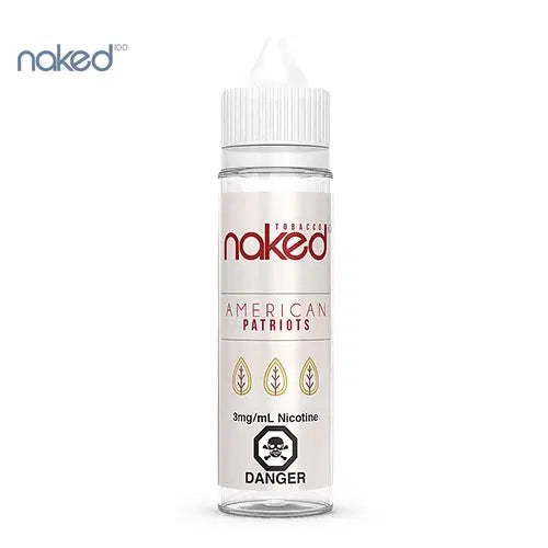 Naked 100 e-liquid American Patriots 18mg/mL-60mL (provincial)