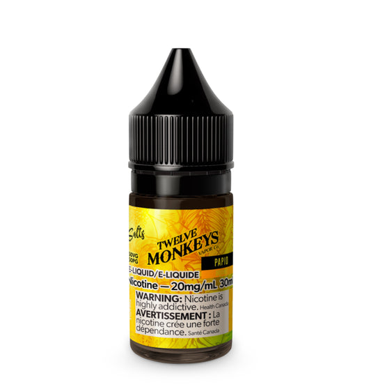 Twelve monkeys e-liquid Papio Pineapple 10mg/mL-30mL