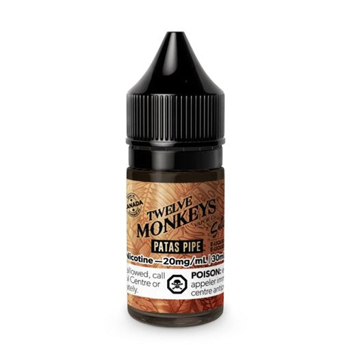 Twelve monkeys e-liquid Patas Pipe 10mg/mL-30mL