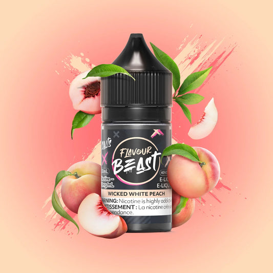 Flavour Beast e-liquid Wicked White Peach 20mg/mL-30mL ( Provincial)