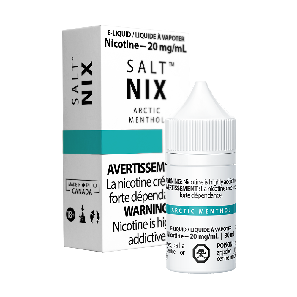 Nix salt e-liquid Arctic Menthol 10mg/mL-30mL