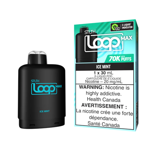 Stlth Loop Pod Max 70k Ice Mint 20mg (Provincial)
