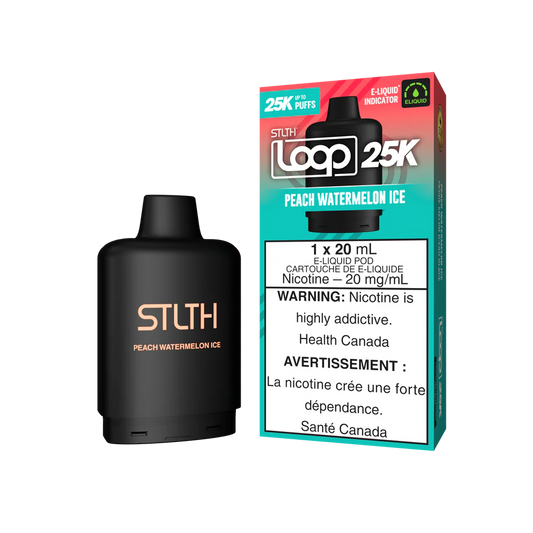 Stlth Loop Pod 25k Peach Watermelon Ice 20mg (Provincial)