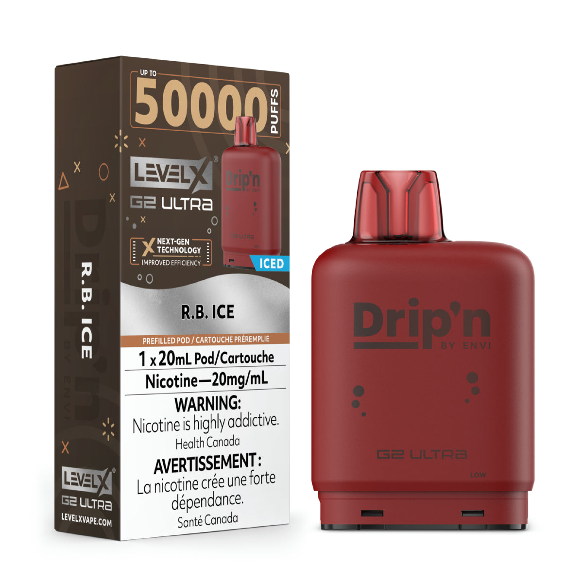 Level X Drip’n Ultra G2 Pod Root B 20ml (Provincial)