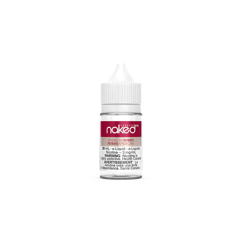 Naked 100 e-liquid American Patriots 3mg/mL-30mL(Provincial)