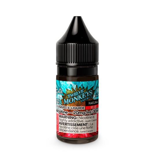 Twelve monkeys Ice age e-liquid Hakuna 20mg/mL 30mL