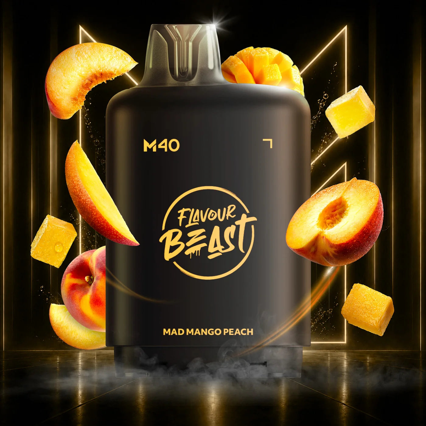 Flavour Beast Level X M Series pod 160k Mad Mango Peach 20mg/mL (Provincial)