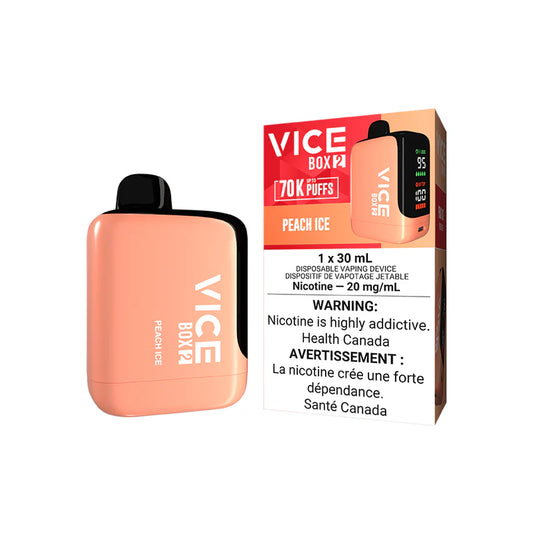 Vice Box 2 70k Peach Ice 20mg/mL disposable(Provincial)
