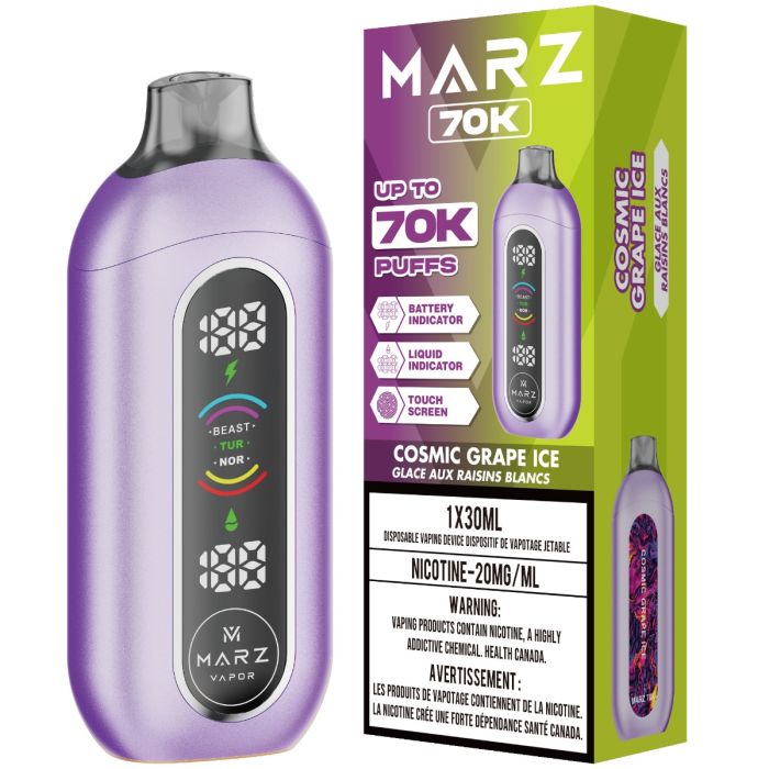 Marz 70k Cosmic Grape Ice 20mg/mL (Provincial)