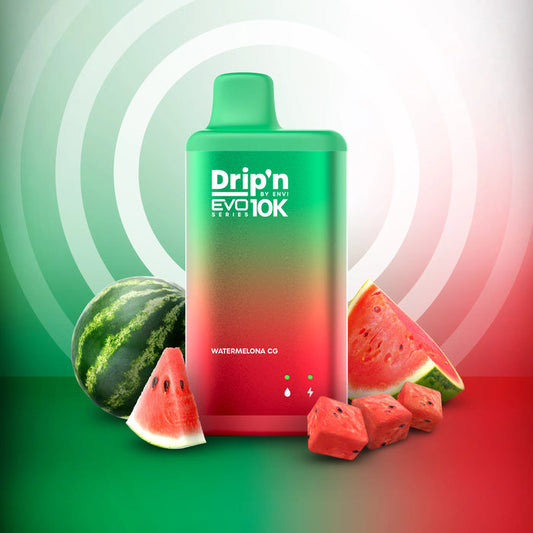 Drip’n Evo 10K Watermelon cg 20mg/mL disposable