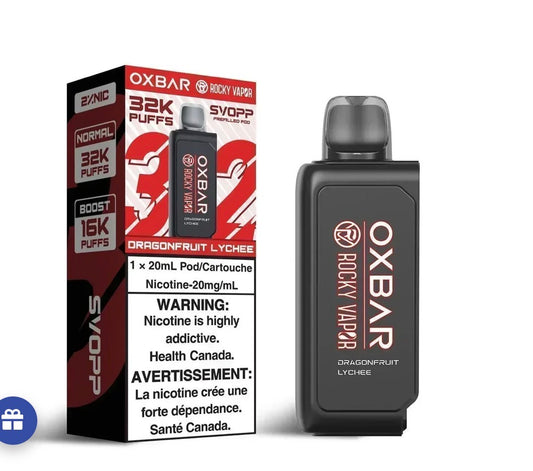 Oxbar SVOPP Dragonfruit Lychee 32k 20mg/ml pod (Provincial)