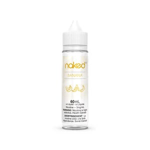 Naked 100 e-liquid Banana 6mg/mL-60mL(Provincial)
