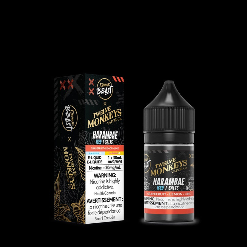Flavour Beast Harambae Iced by Twelve Monkeys 20mg/30ml (Provincial)