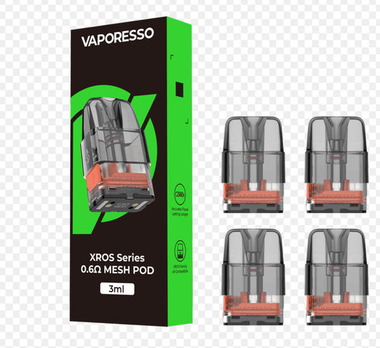 Vaporesso Corex 3.0 Xros series 0.6Ohm mesh pod 3mL/4pk