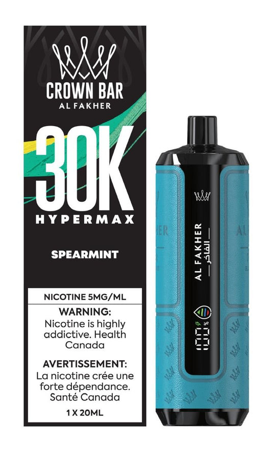 Crown bar AL Fakher Hypermax 30k Spearmint  5mg/ml (Provincial)