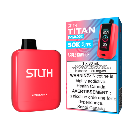 Stlth Titan Max 50K Apple Kiwi Ice 20mg/mL disposable (Provincial)