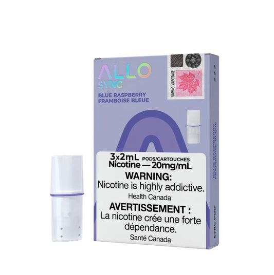 Allo sync pods Blue Raspberry 20mg/mL