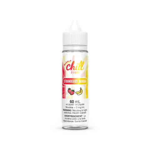 Chill Twisted e-liquid Strawberry Banana 12mg/mL-60mL