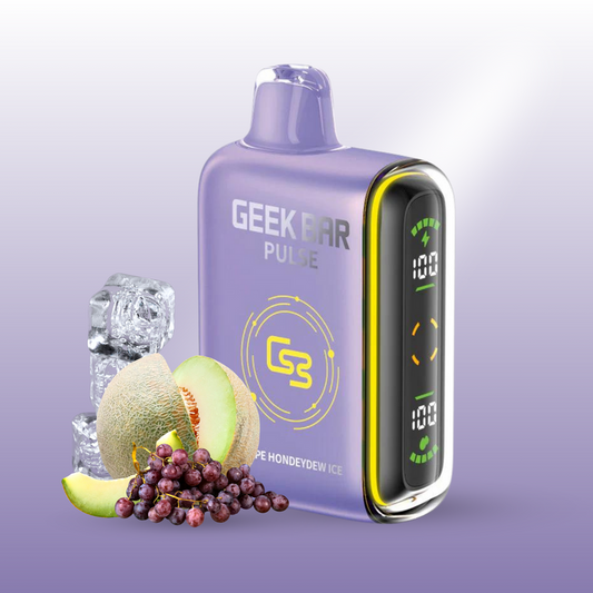 Geek bar Pulse 9000 Grape Honeydew Ice 20mg/mL disposable