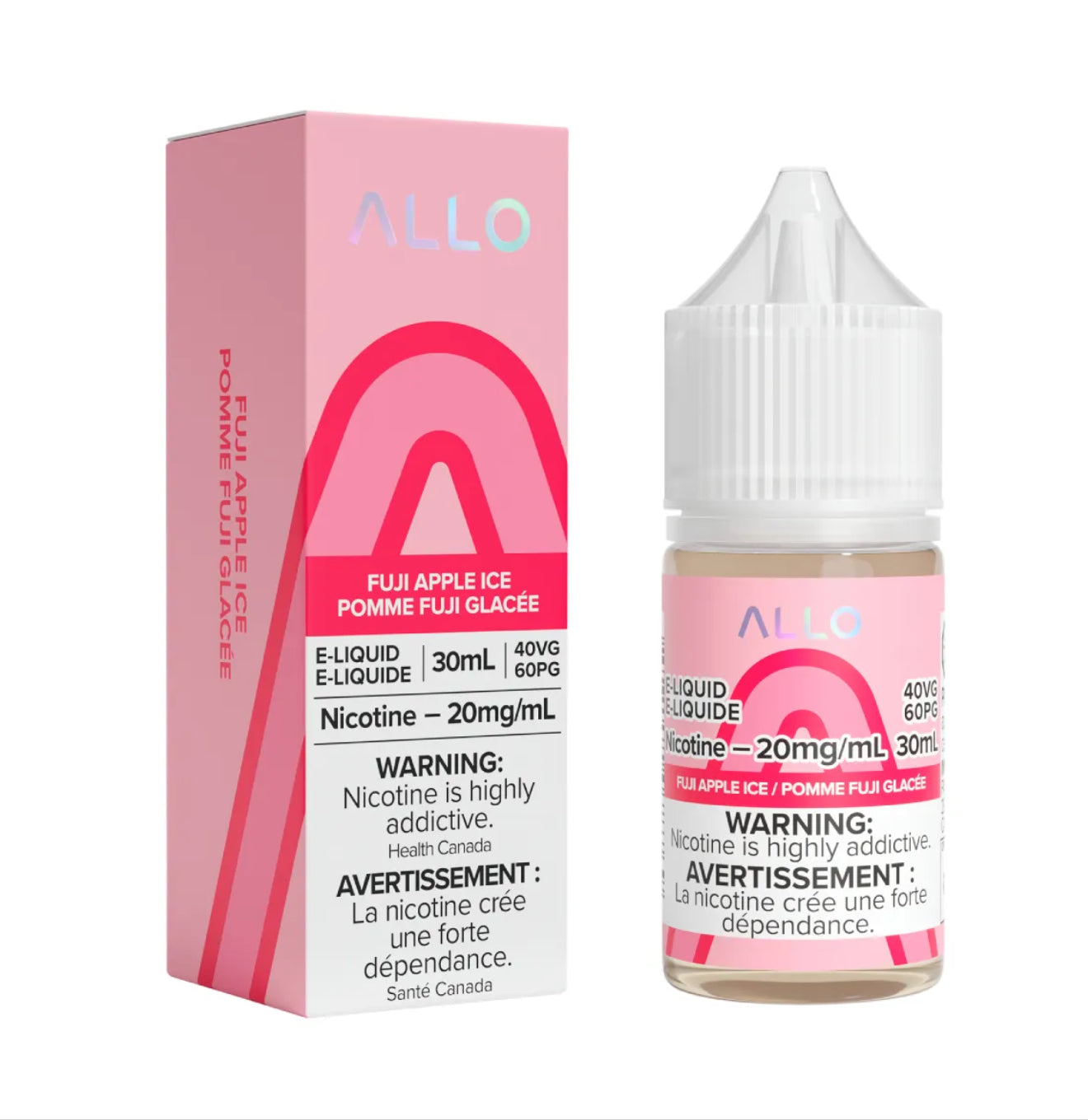 Allo e-liquid Fuji Apple Ice 20mg/mL-30mL