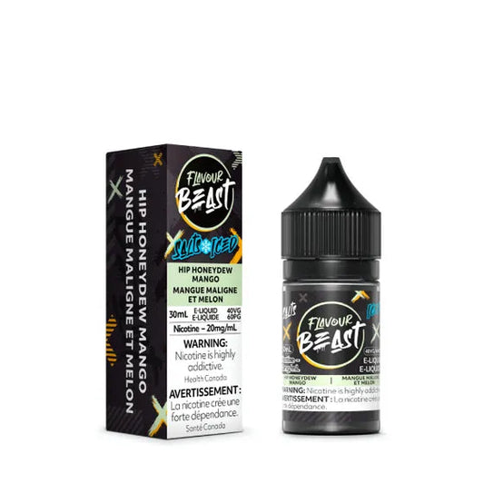 Flavour Beast e-liquid Hip Honeydew Mango Iced 20mg/mL-30mL (Provincial)