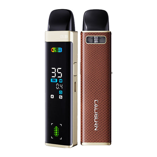 Uwell Caliburn G3 Pro Vaping Device - Brown Wood