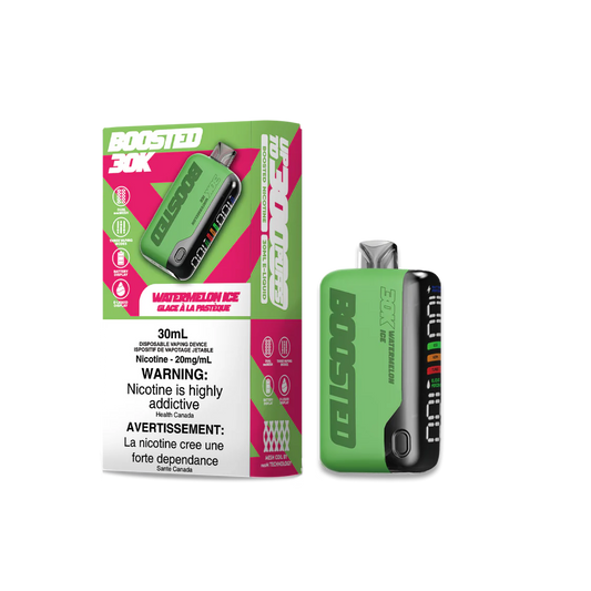 Boosted 30K Watermelon Ice 20mg/mL Disposable (Provincial)