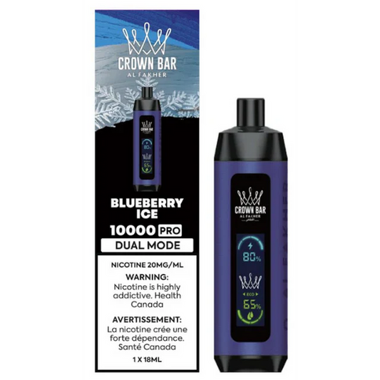 Crown Bar AL Fakher 10k Blueberry Ice 20mg (provincial)