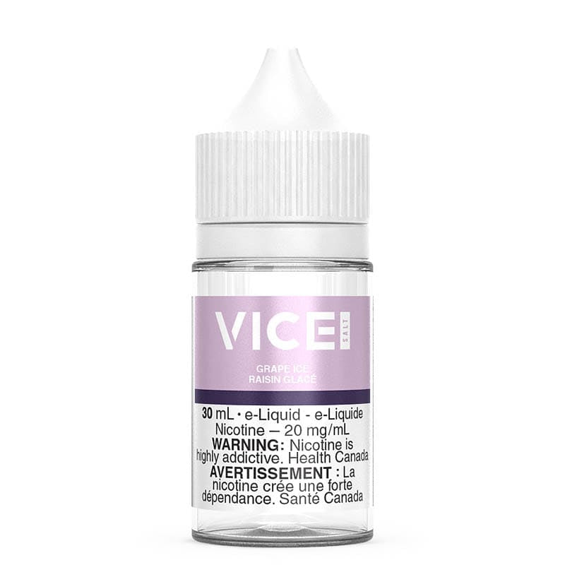 Vice salt e-liquid Grape Ice 20mg/mL-30mL